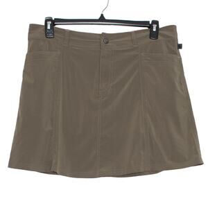 LL Bean Skort Comfort Trail Outdoor Athleisure Minimalist Water Repellent 14
